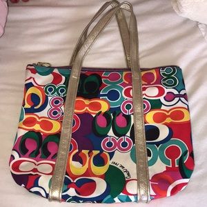 Coach Bags - Multi Colored Coach Tote Coach Bags - Multi Colored Coach Tote